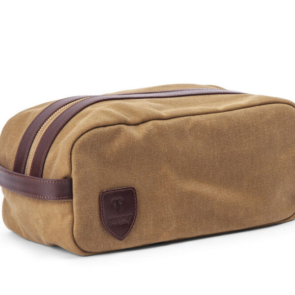 Toilet Bag Canvas Sand