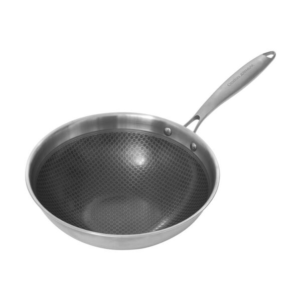 Pastapanna 28 cm Stål