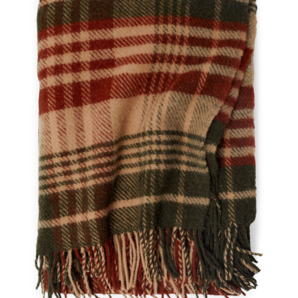 Kosta Linnewäfveri Hamilton Ullpläd Sand