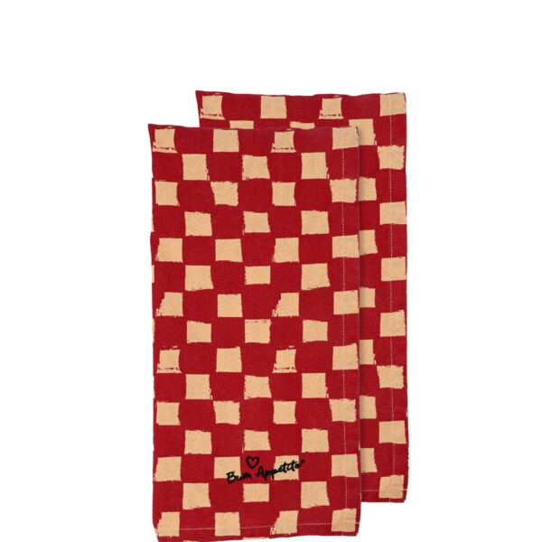 Kökshandduk Love, 2-pack