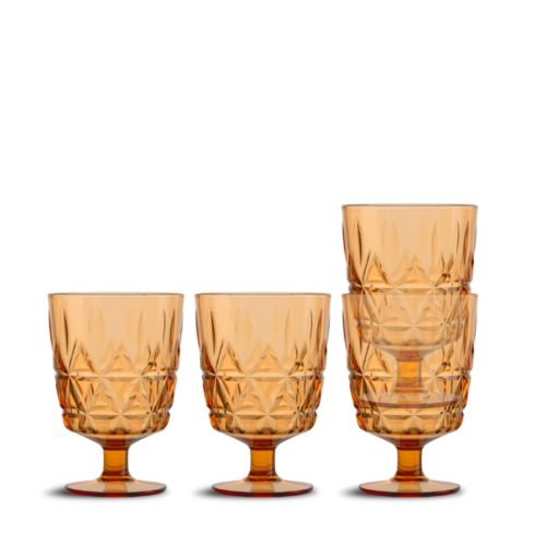 Picknick Juni glas 4-pack