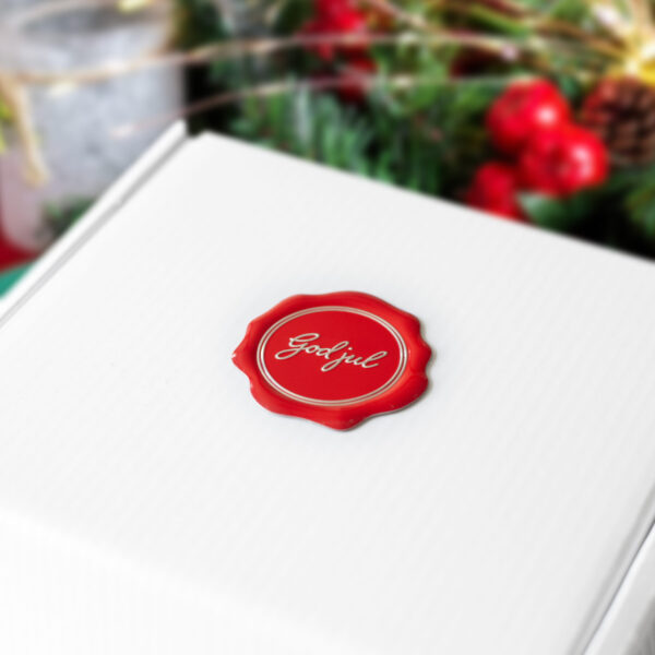 Alternative view of Kaffeburk Vit+Kaffefilterburk Vit. ink. presentkartong,God Jul emblem