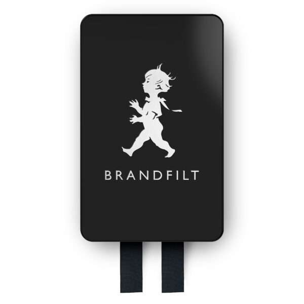 Brandfilt Svart - Matt, 120 x 120 cm