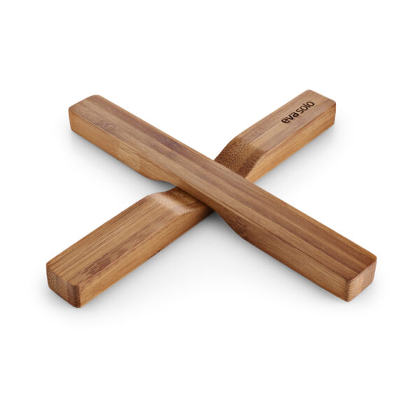 Magnetiska grytunderlägg bambu