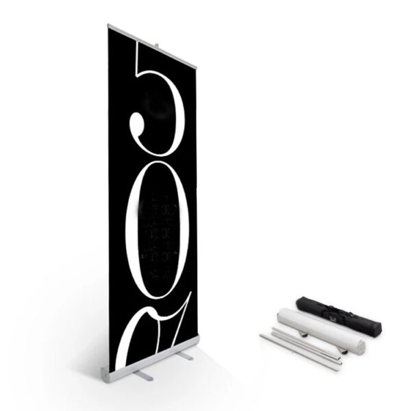 Alternative view of Roll-up Basic -85x200cm inkl. tryck och väska