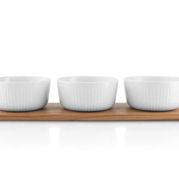 Legio Nova Tapas set 3 skålar + Ekfat