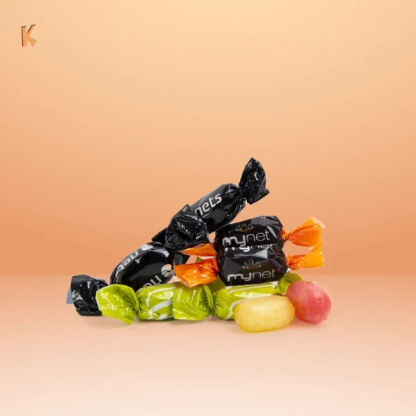 Karameller twistade ekologiska 1kg