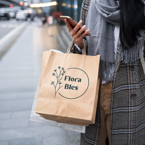 Alternative view of Kraftpapperspåse 90g/m 22x10x31cm