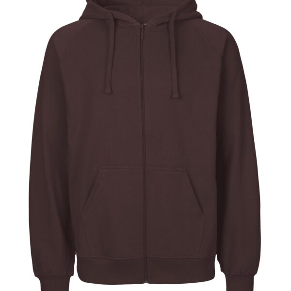 Hoodie Herr Full Zip - 100 % Ekologisk & Fairtrade