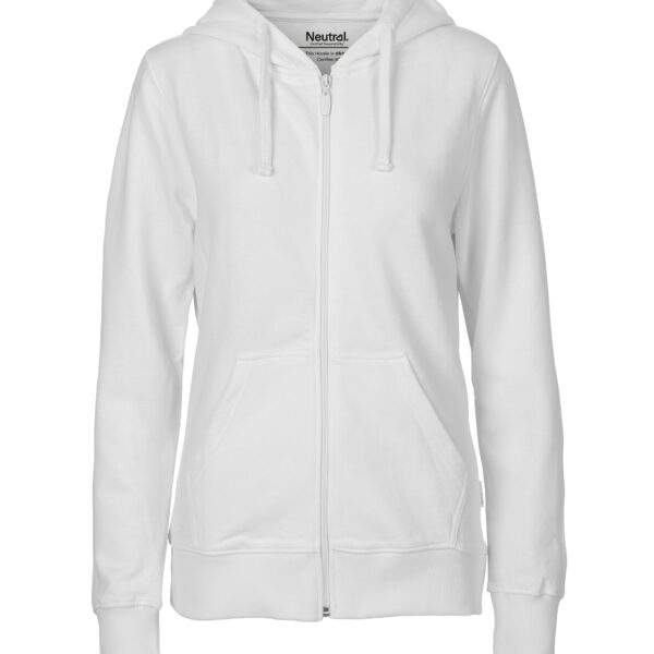 Alternative view of Hoodie Dam Full Zip - 100 % Ekologisk & Fairtrade