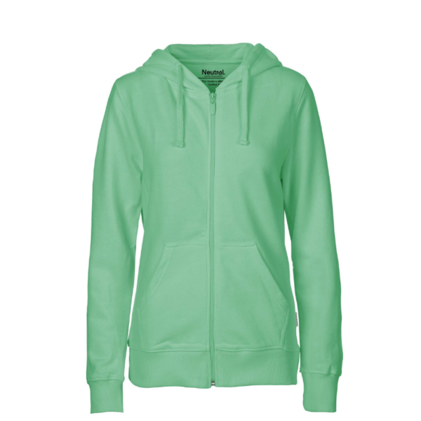 Hoodie Dam Full Zip - 100 % Ekologisk & Fairtrade