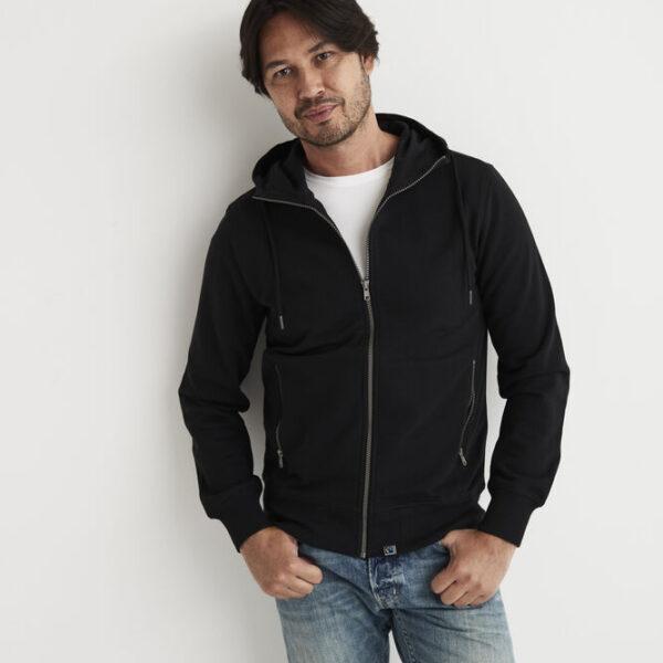 Alternative view of F. Terry Full Zip Hood Man