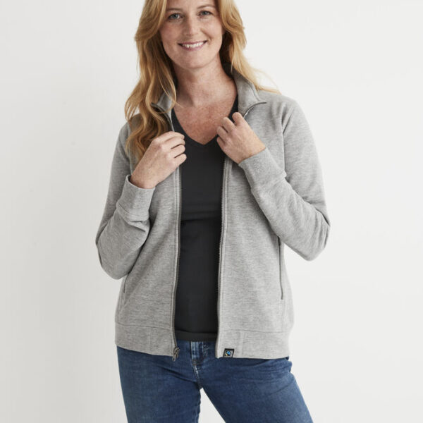 Alternative view of F. Terry Full Zip Collar Lady