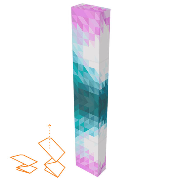 Pop-up display Cube