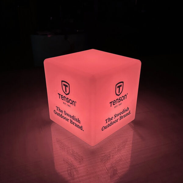 LED Cube RGB med tryck