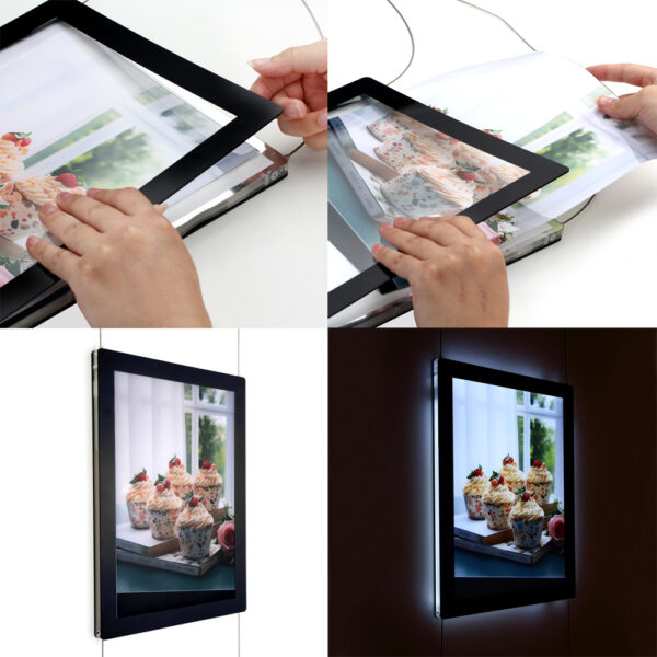 Alternative view of LED Ljustavla A3 dubbelsidig - Startkit