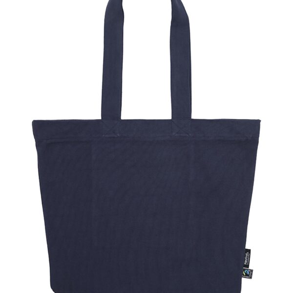 Panama tote bag med dragkedja